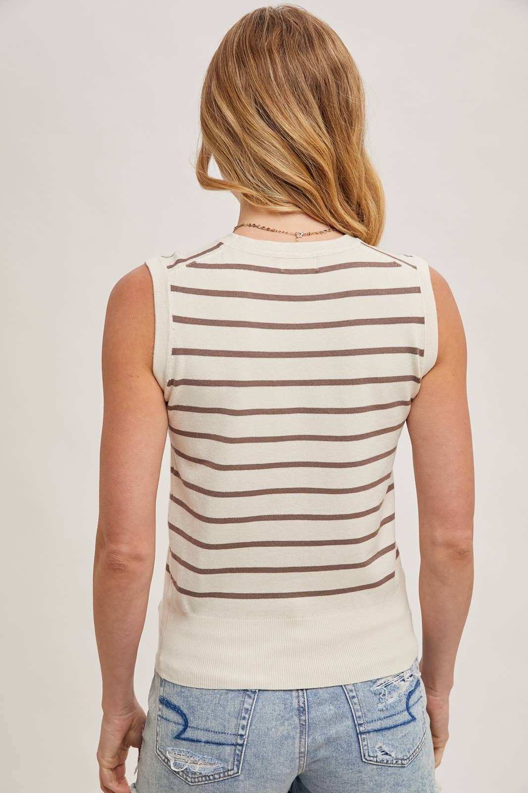 Alexa Striped Knit Tank