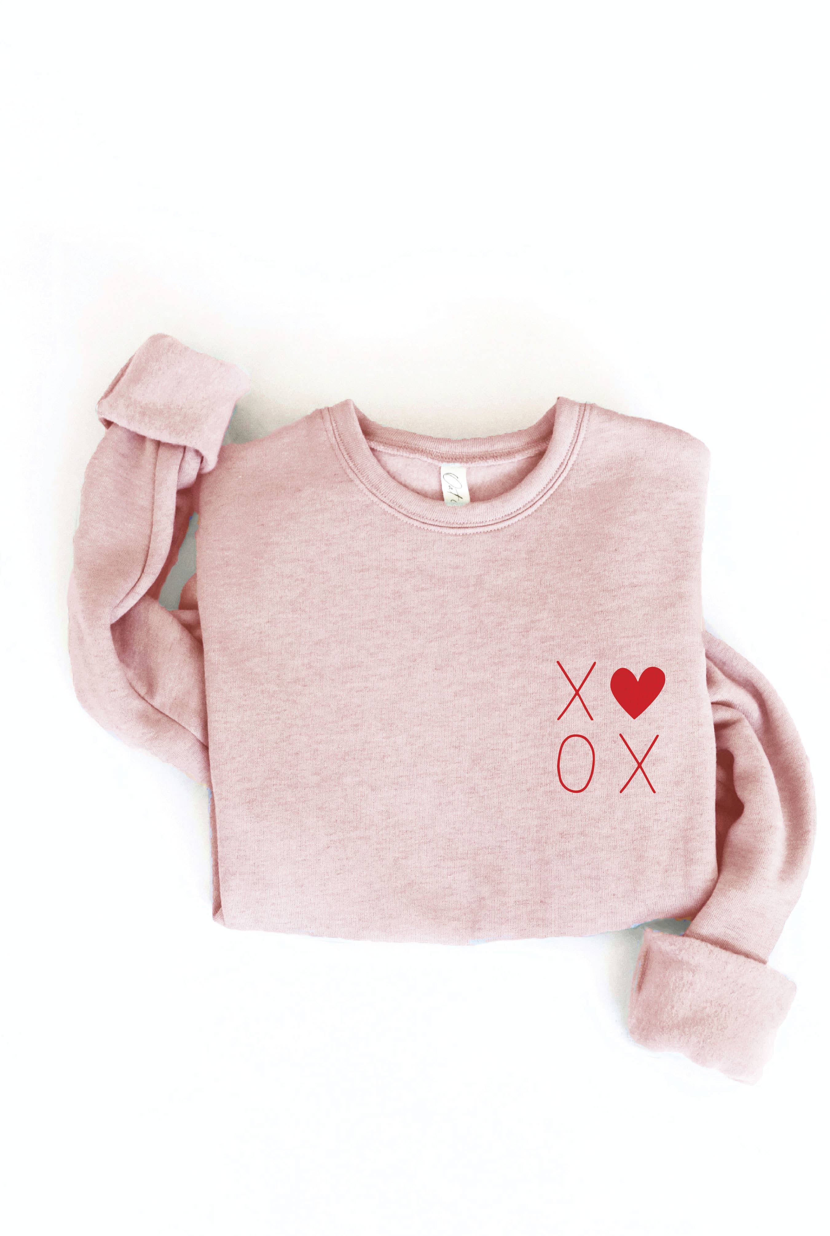 Rose XOXO Graphic Sweatshirt