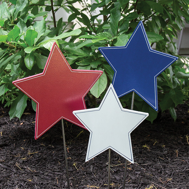 Americana Star Wooden Accents