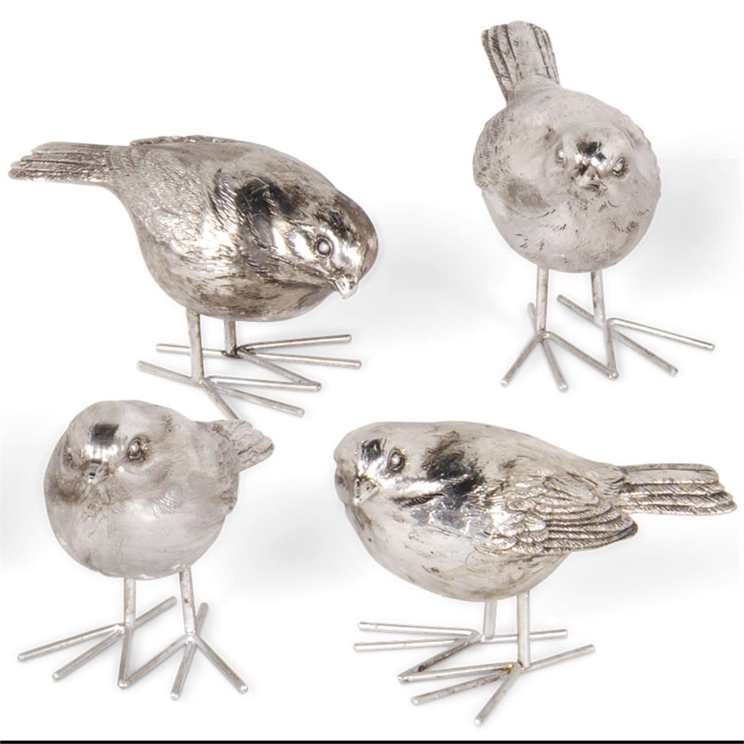 Antique Silver Bird