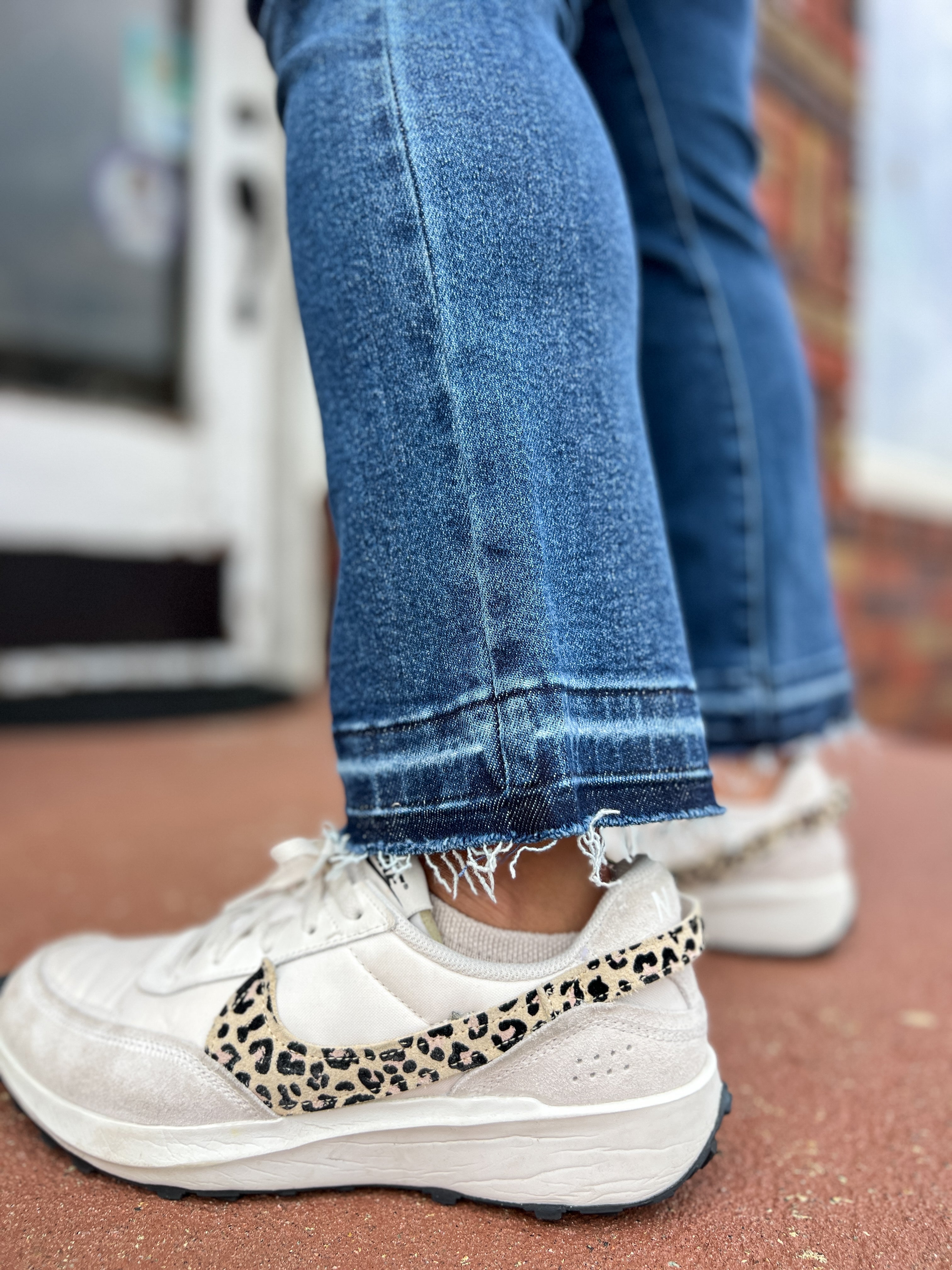 Chelsea Vintage Hem Judy Blue Crop Jeans