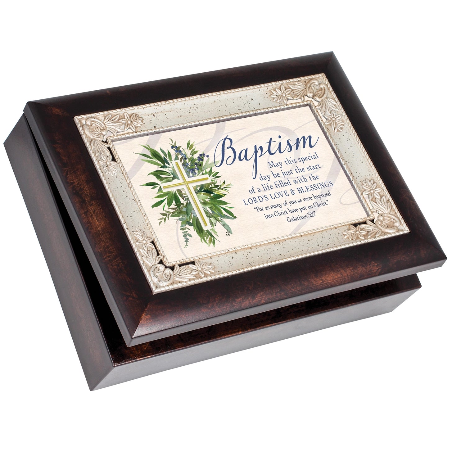 Baptism Musical Keepsake Box Galatians 3:27