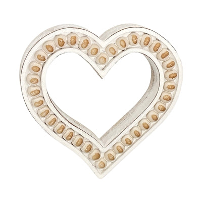 Beaded Heart Cutout