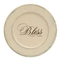 Bless Round Plates