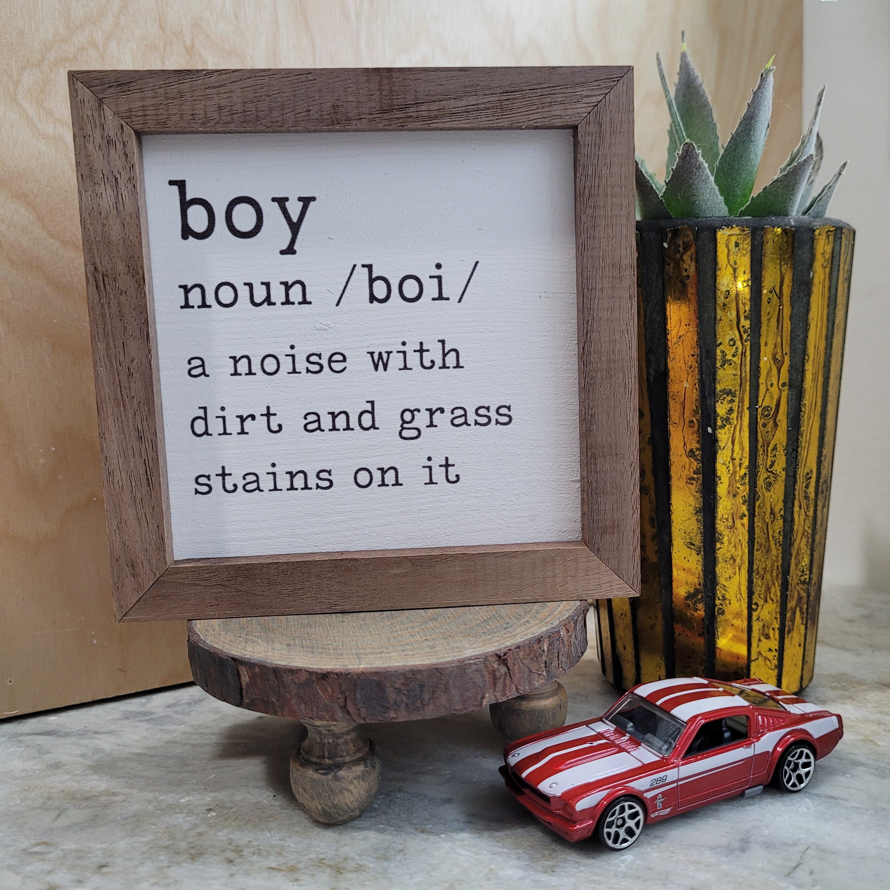 Boy Definition Sign – Humble Roots Boutique