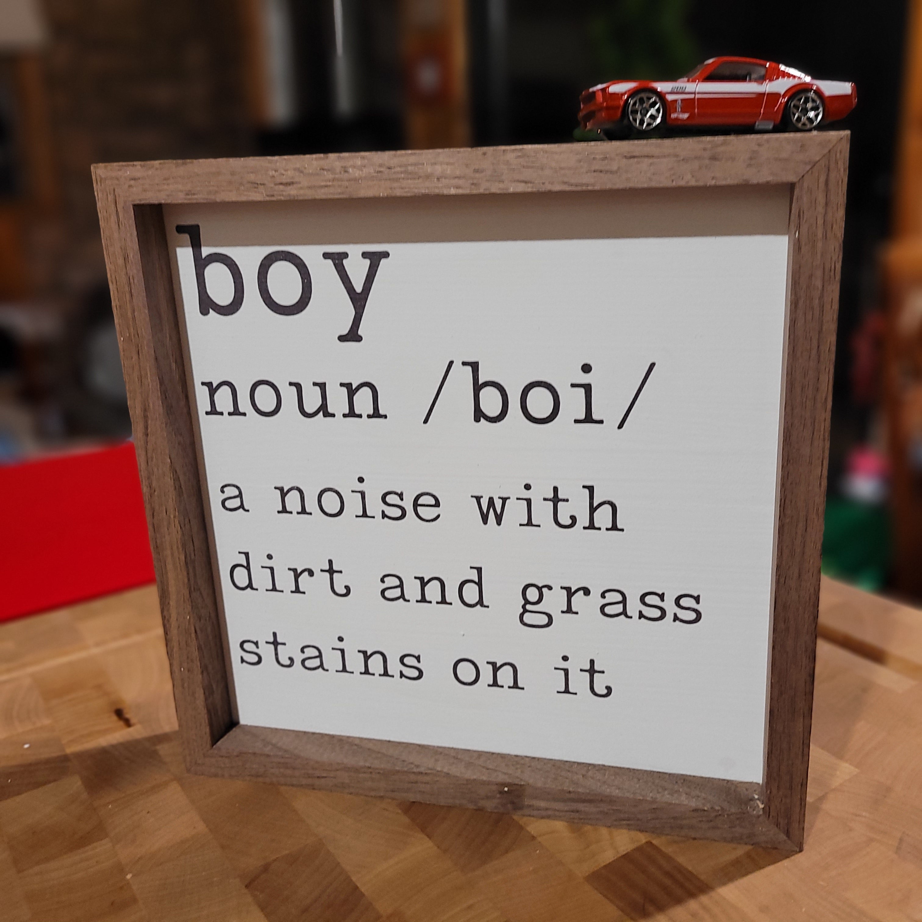 Boy Definition Sign – Humble Roots Boutique