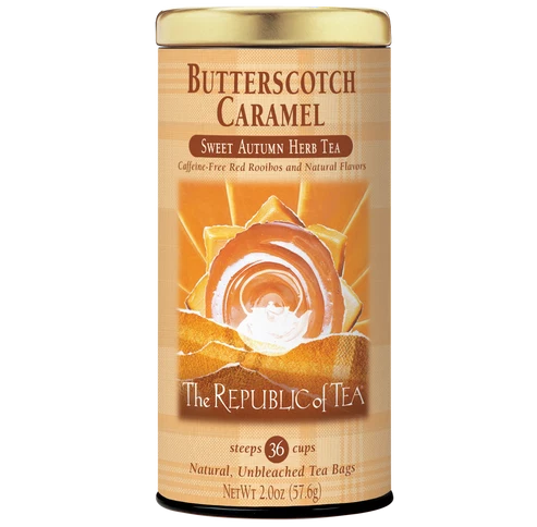 Butterscotch Caramel Herbal Tea Bags