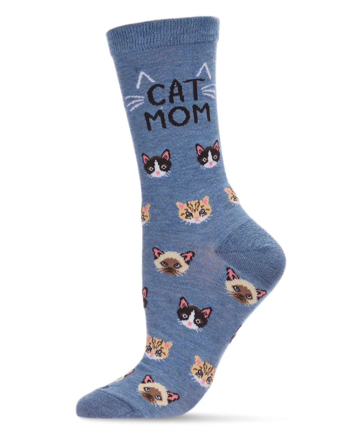 Women's Cat Mom Bamboo Socks