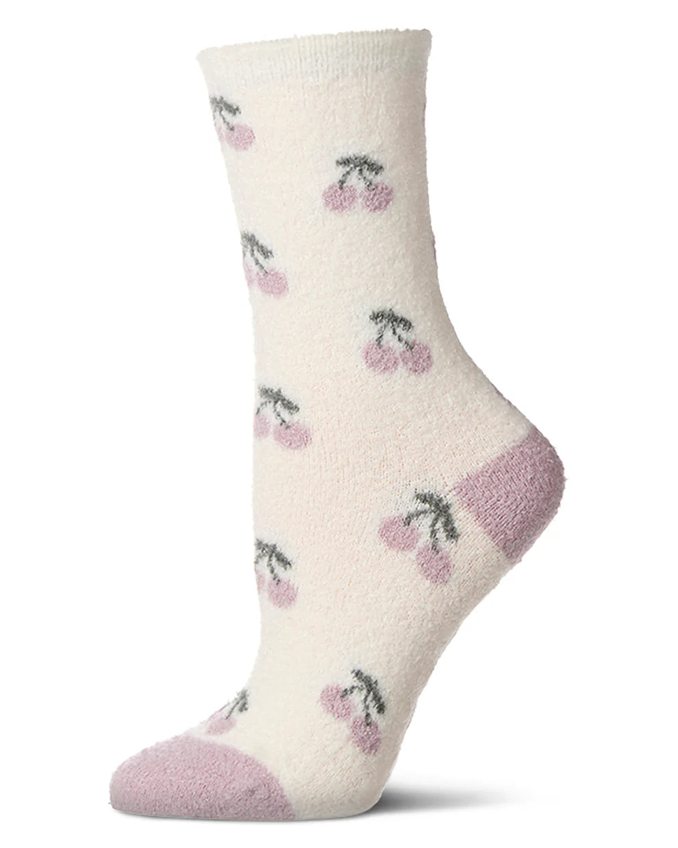 Cherries Non-Skid Lavender Infused Cozy Spa Sock