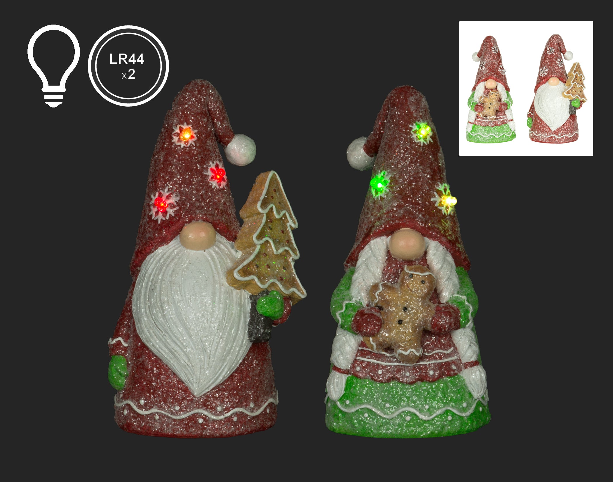 Light-Up Christmas Gnome