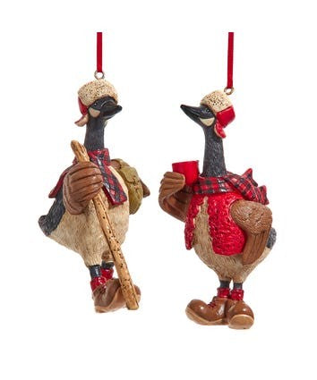 Nature Friends Geese Ornament