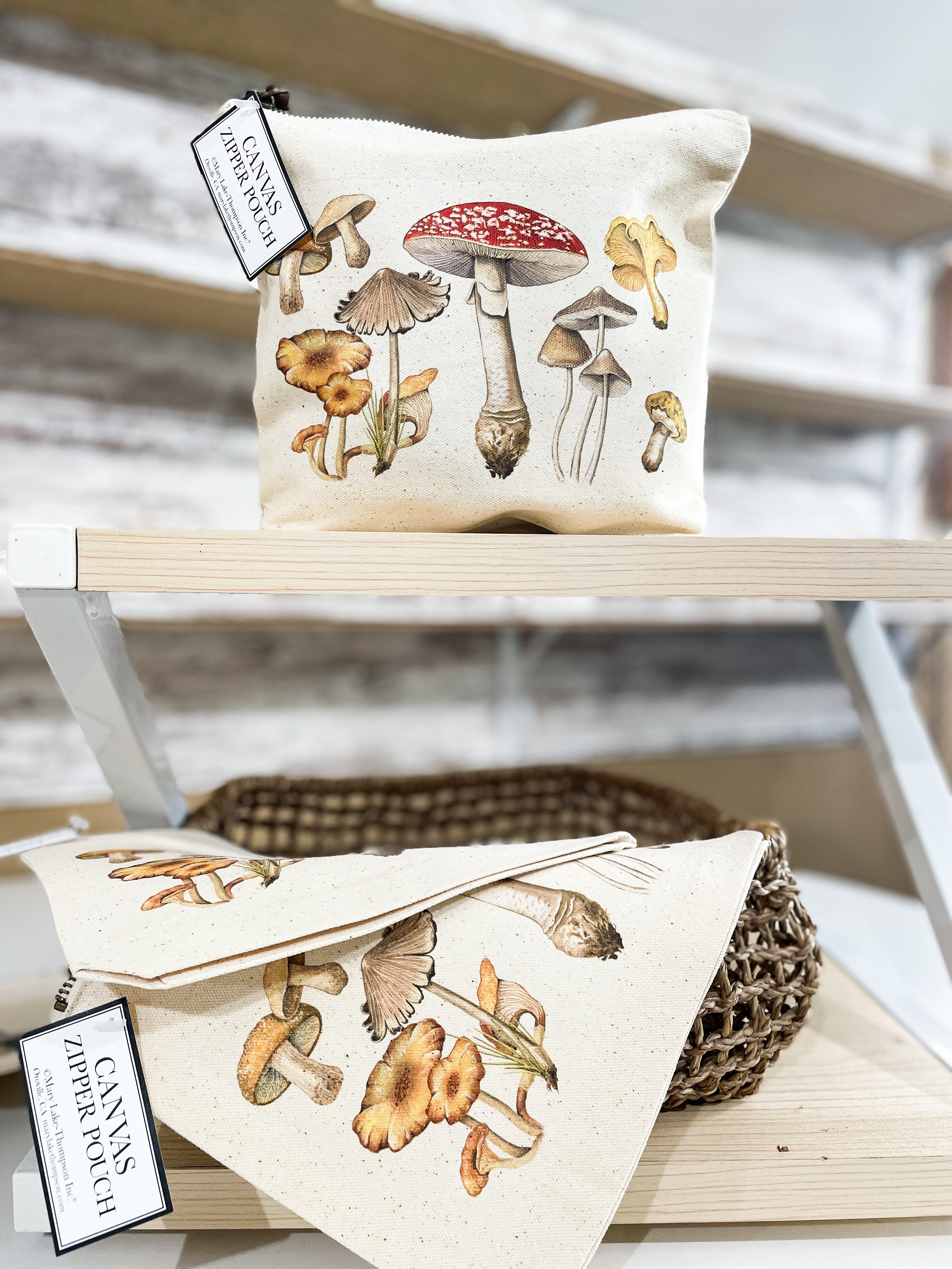 Mushroom Medley Cosmetic Bag