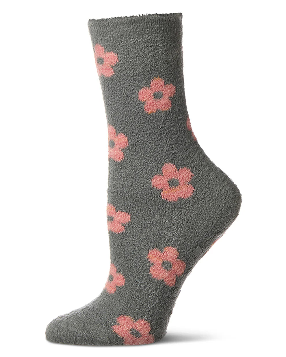 Daisies Non-Skid Lavender Infused Cozy Spa Sock