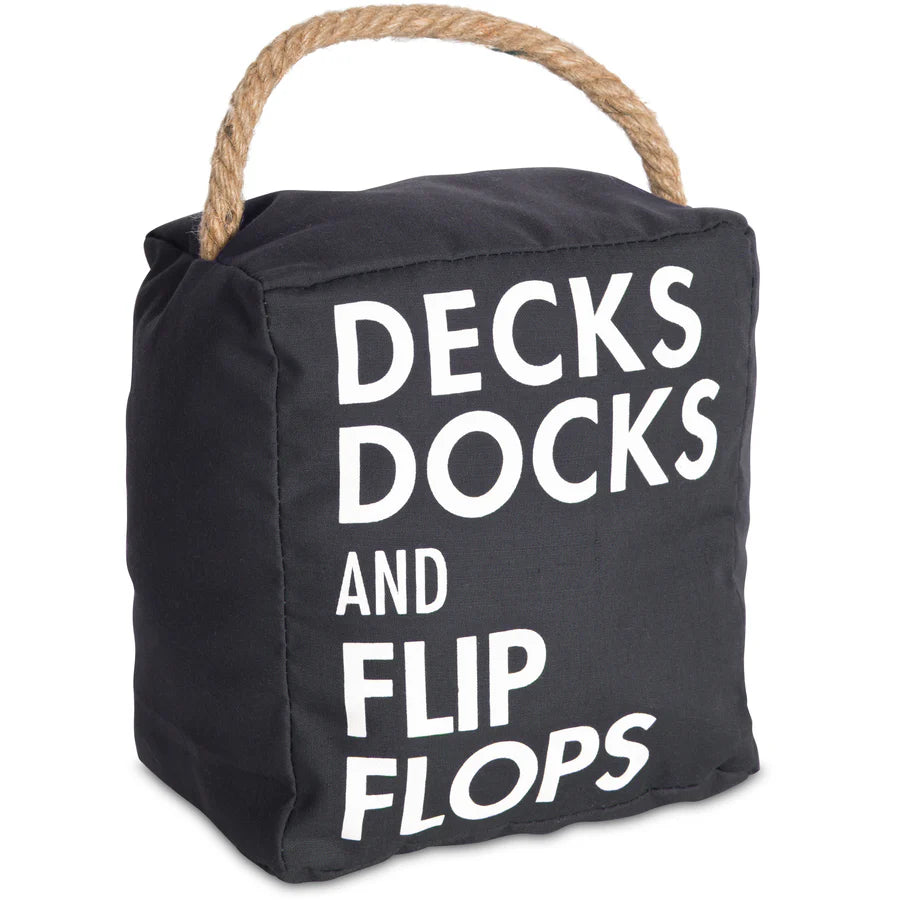 Decks Docks & Flip Flops Door Stop