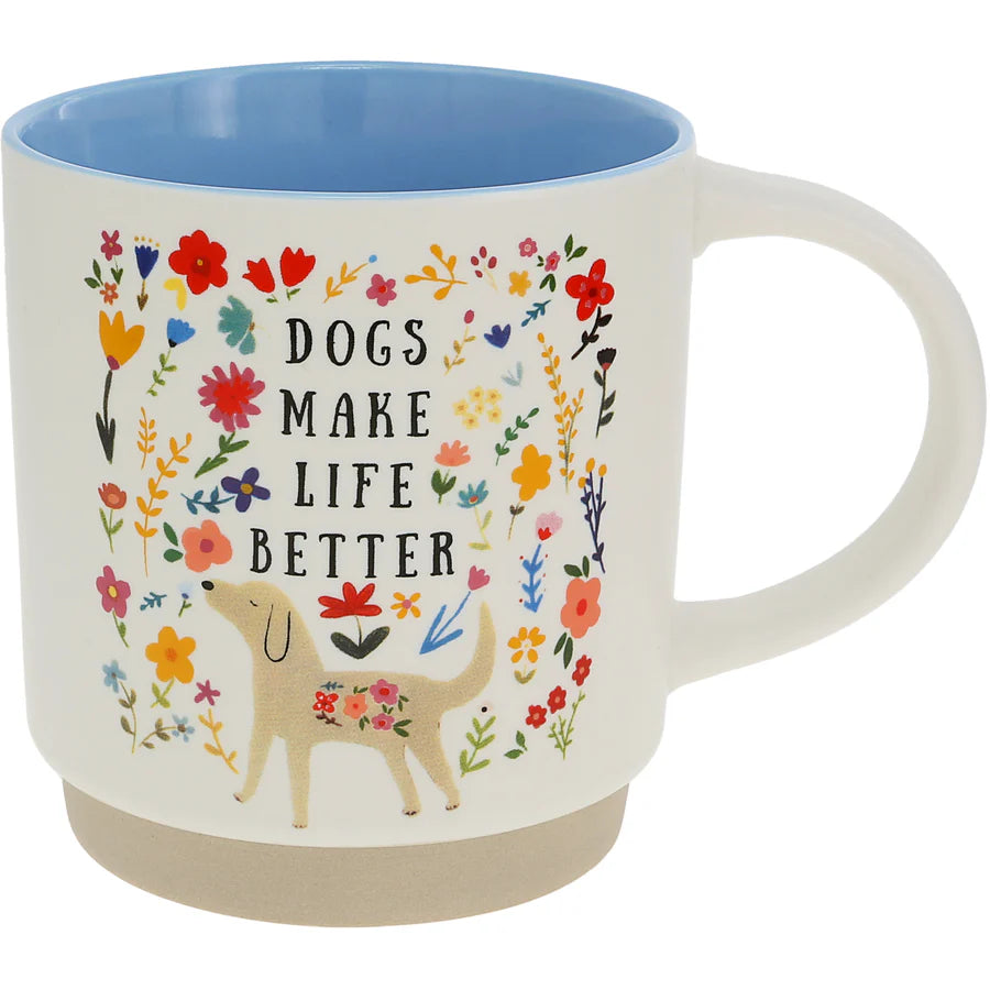 Dogs Make Life Better Coffee Mug