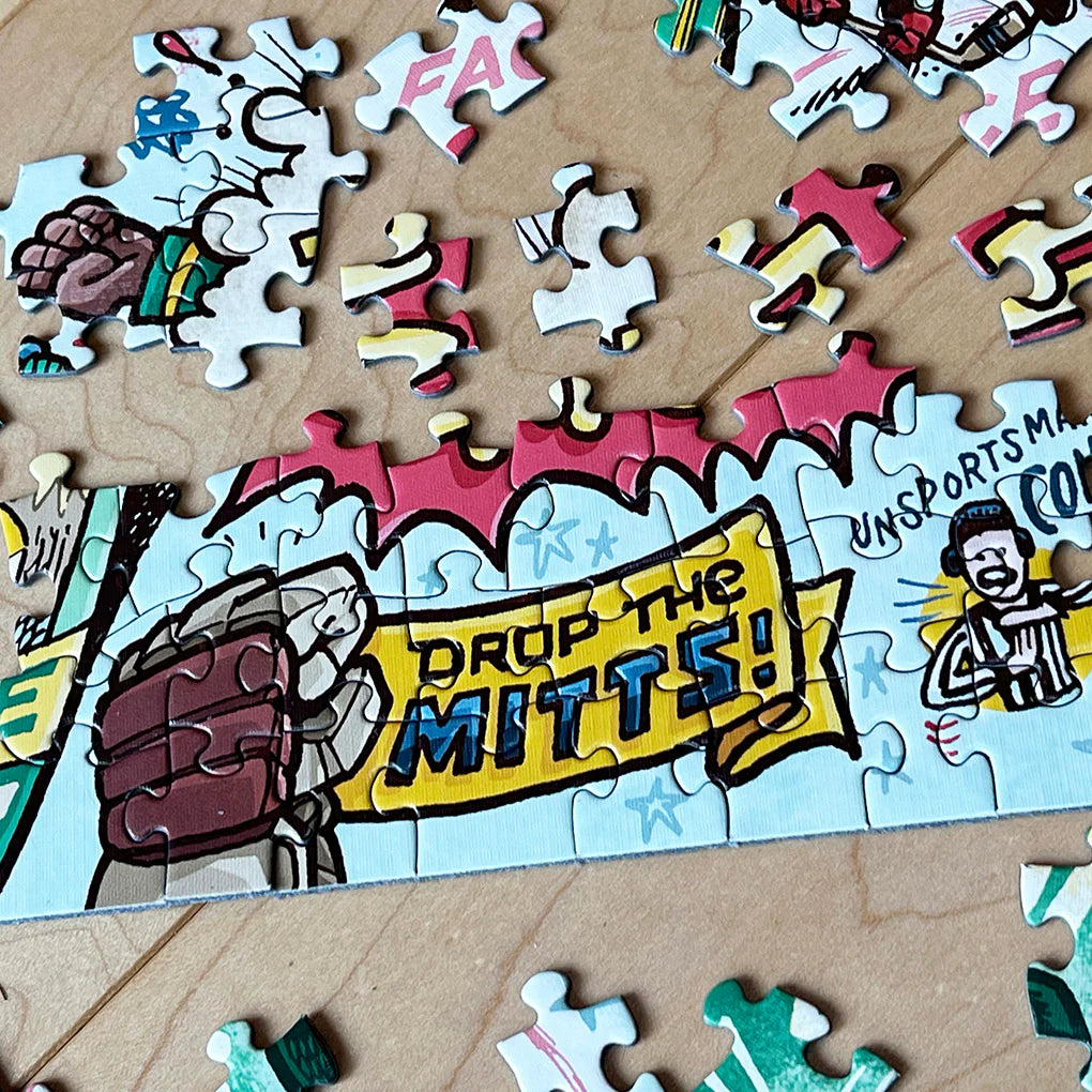 Old Time Hockey Puzzle