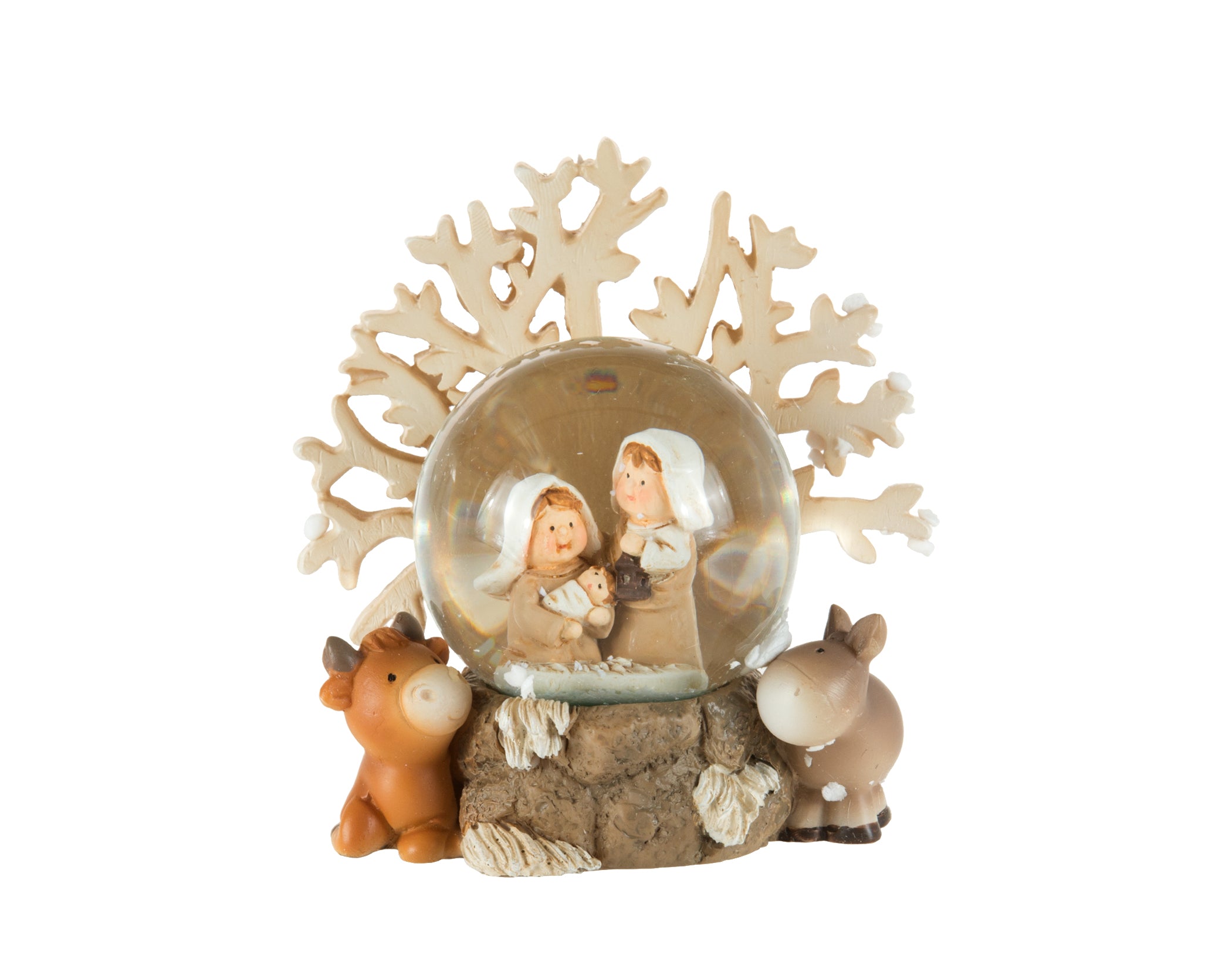 Snowglobe with Holy Family