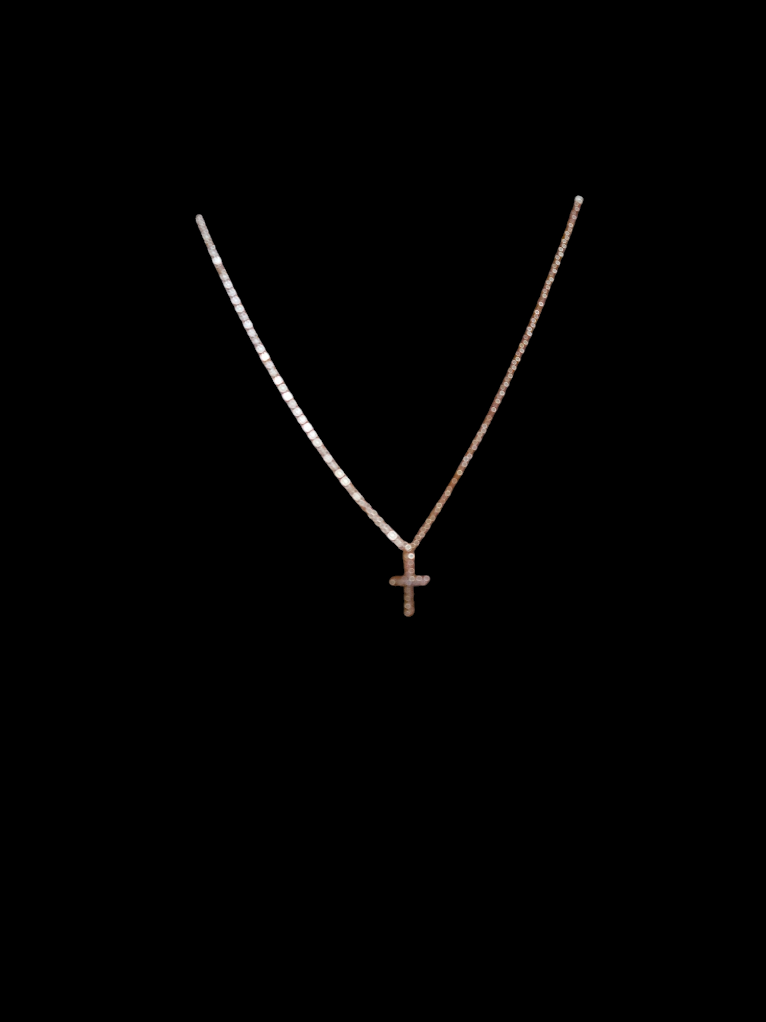 Elegant Gold Cross Necklace