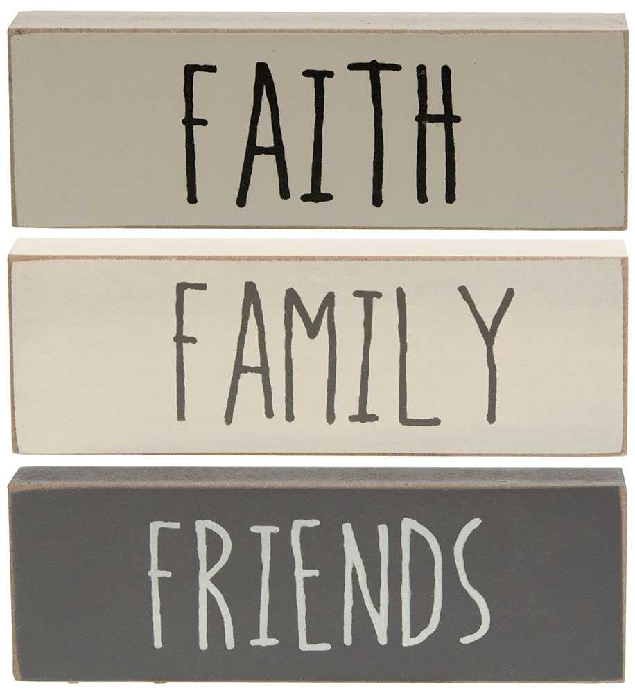 Farmhouse Faith & Friends Mini Blocks