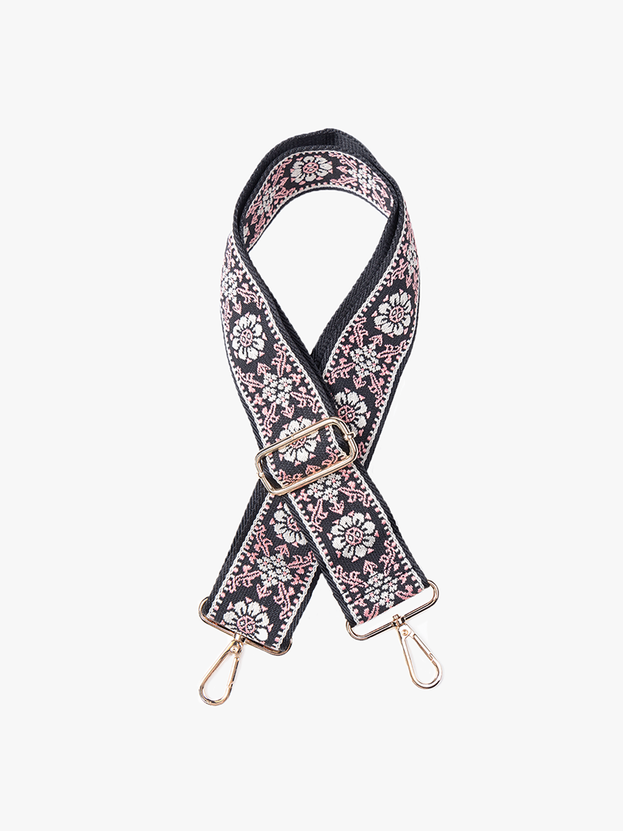 Floral Guitar Bag Strap