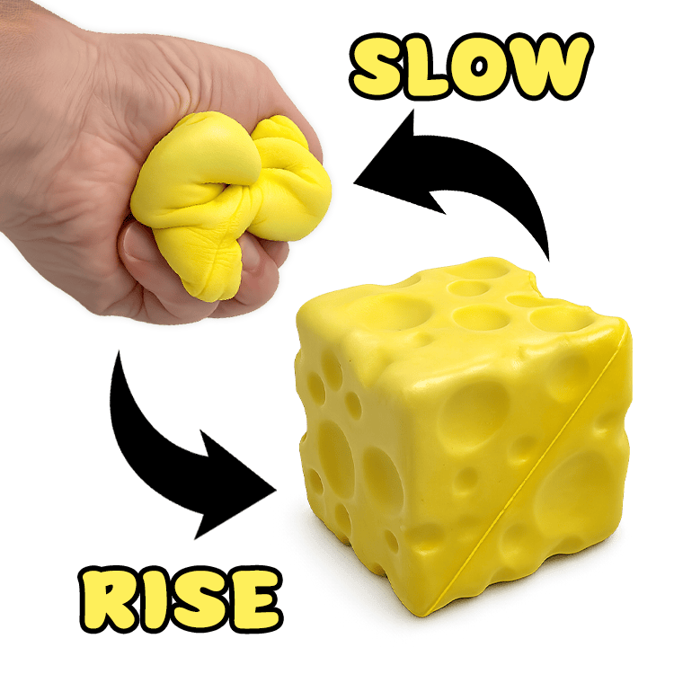 Fun Doh Slow Rise Cheese Squishie