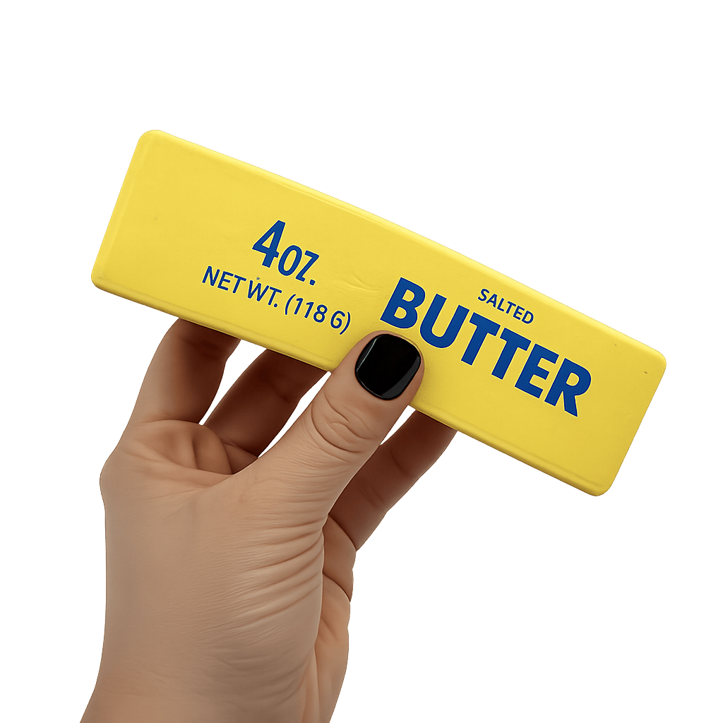 Fun Doh Small Butter Stick Slow Rise Squishy