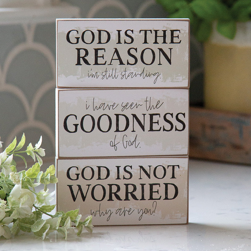 Goodness of God Block Sign