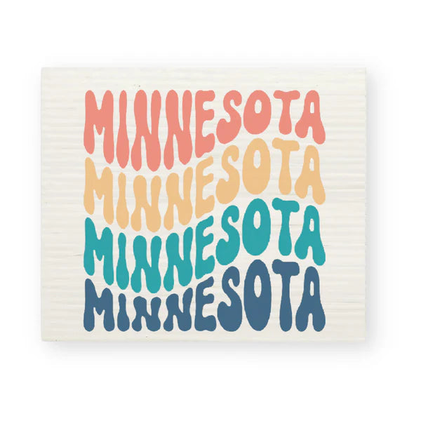 Groovy Minnesota Swedish Dishcloth