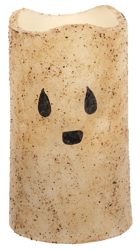 Grungy Ghost Timer Pillar, 5"