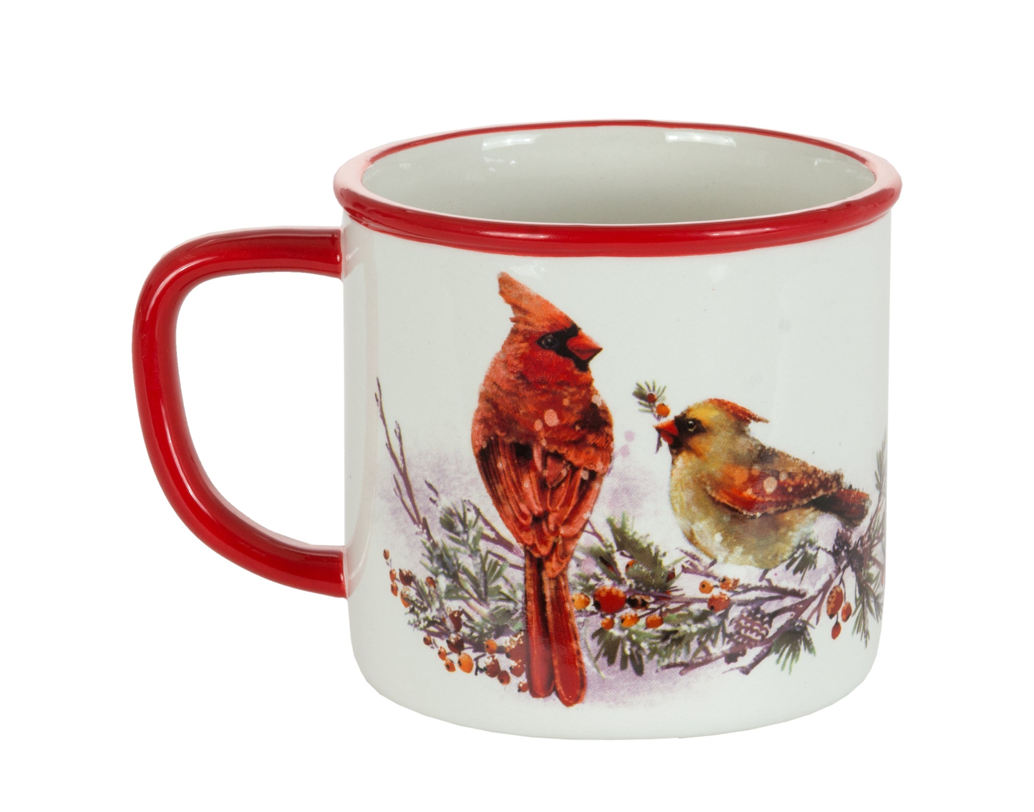 Camp Mug with Cardinals