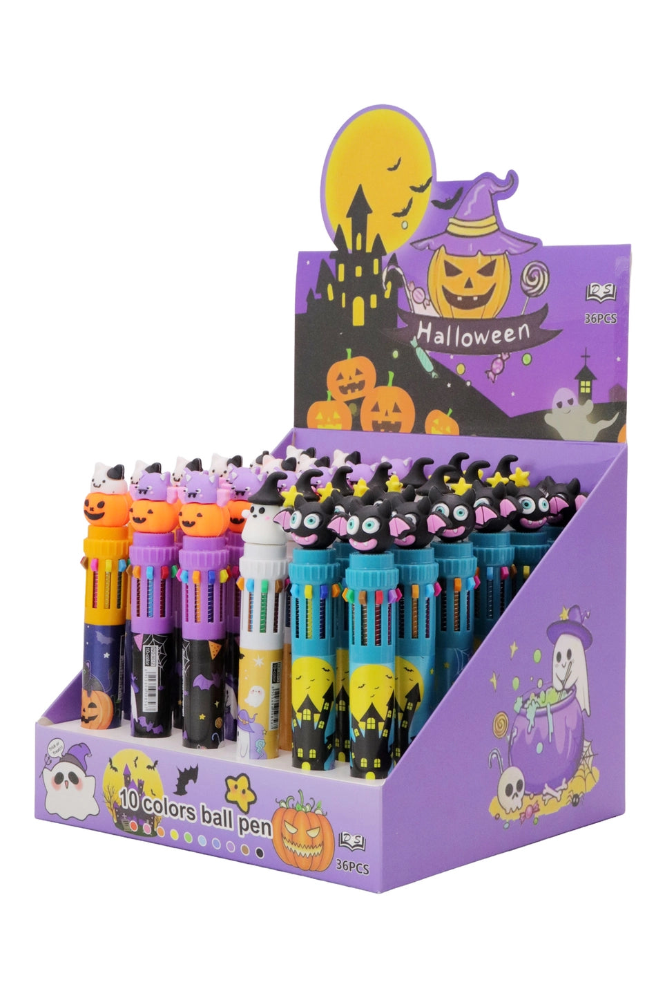Halloween 10-in-1 Multicolor Ballpoint Pen