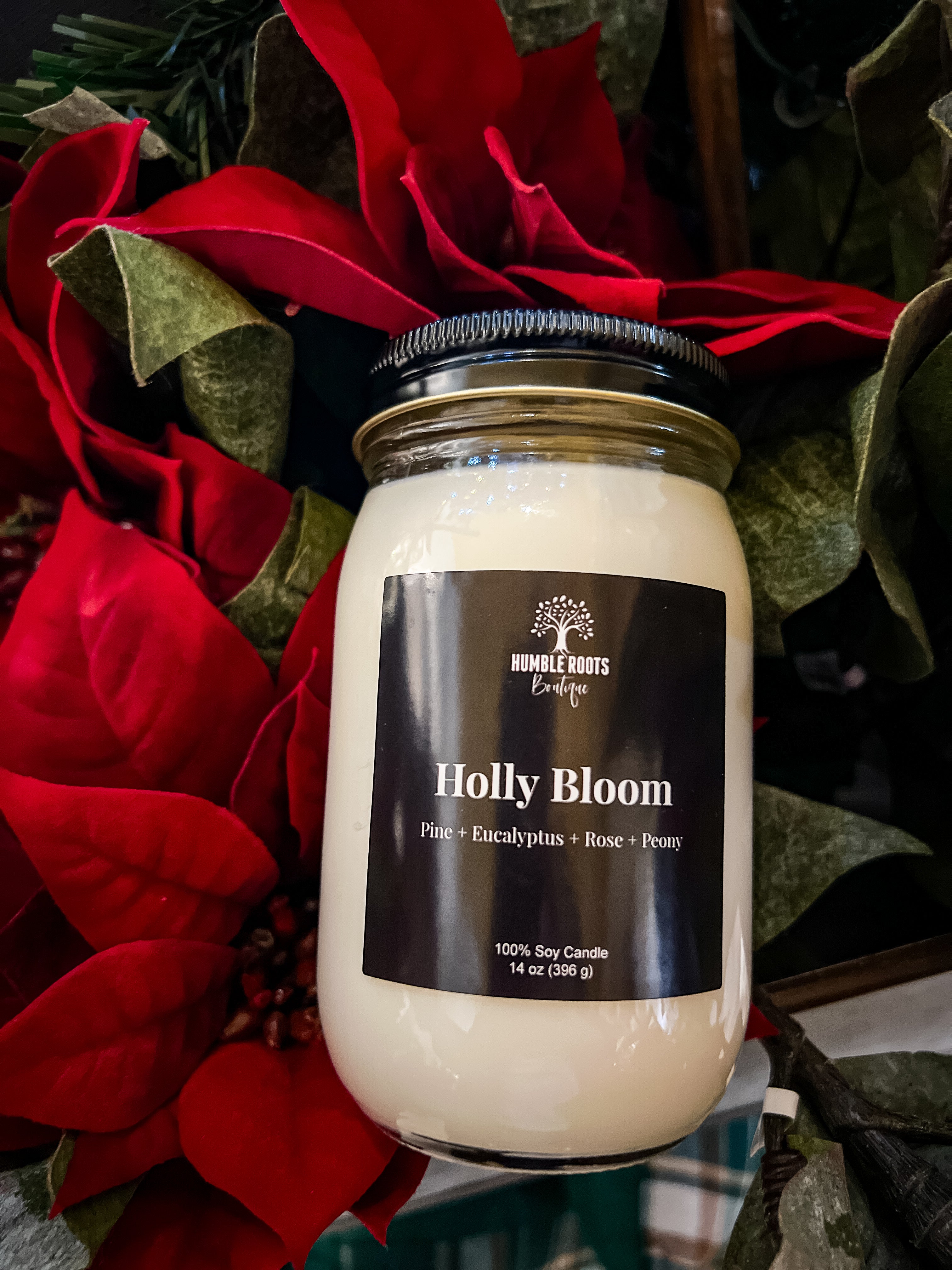 Holly Bloom Soy Candle