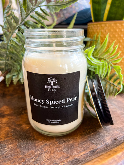 Honey Spiced Pear Soy Candle