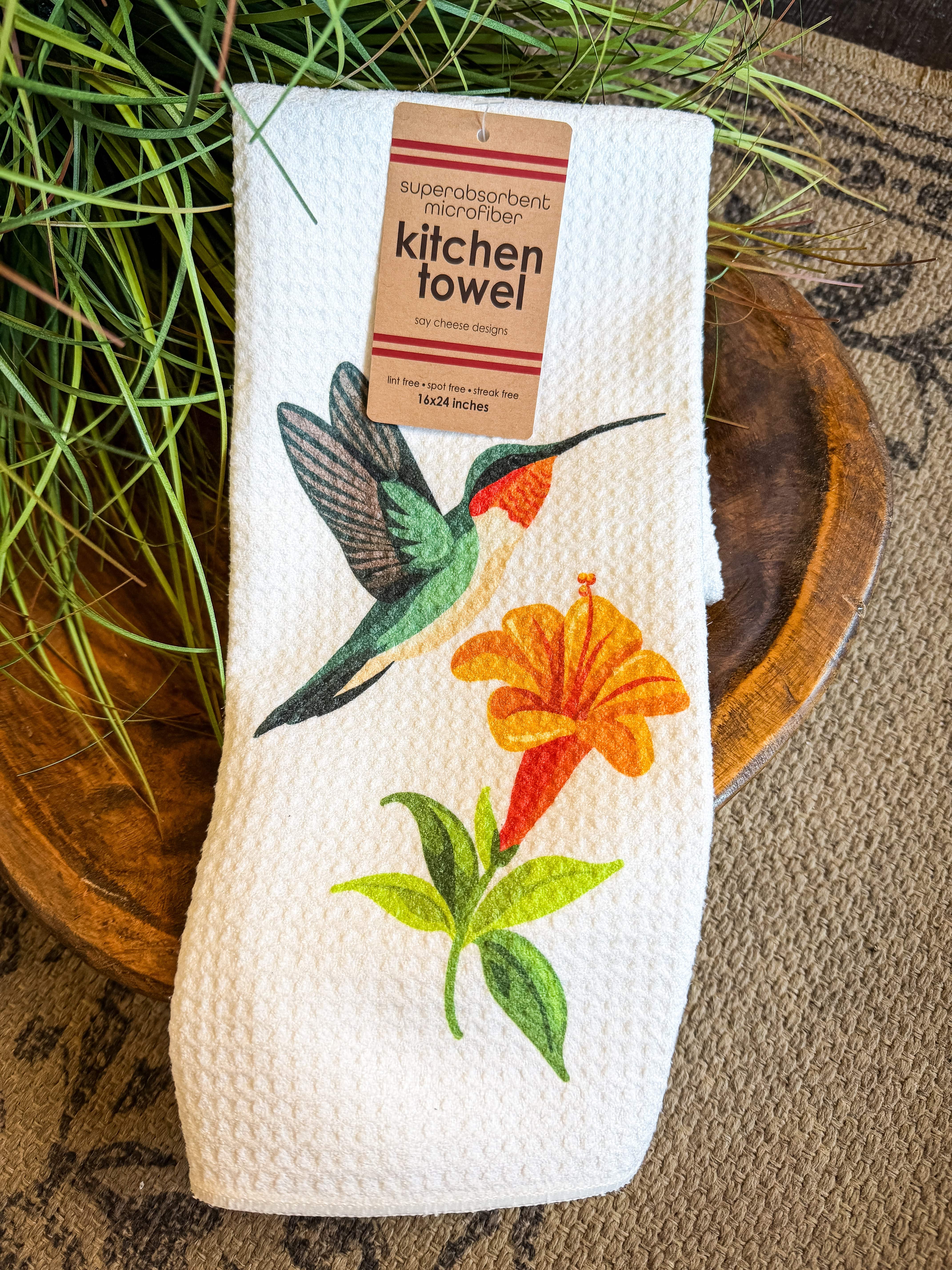 Hummingbird Kitchen Towel