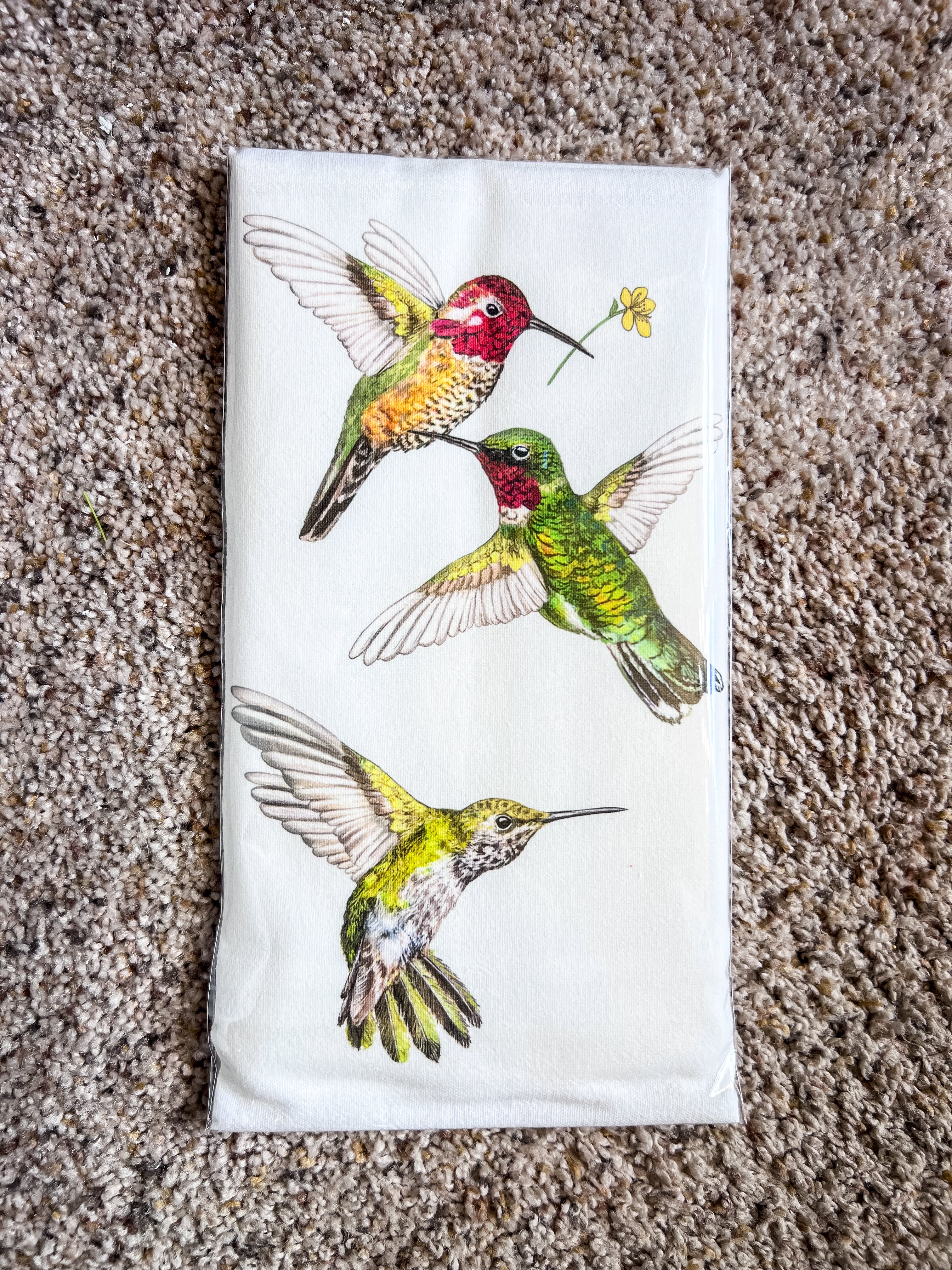 Hummingbird Tea Towel