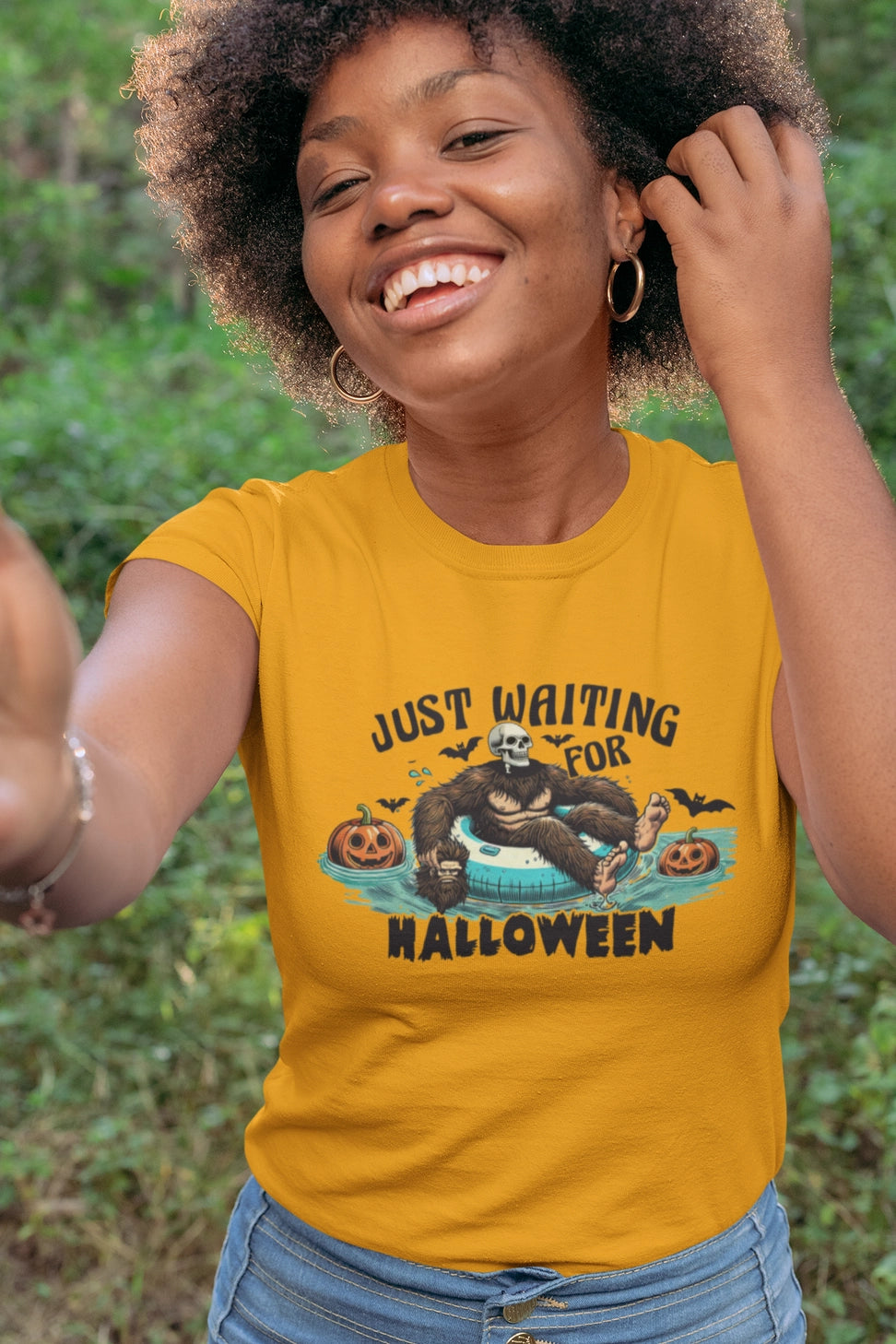 Just Waiting For Halloween T-Shirt