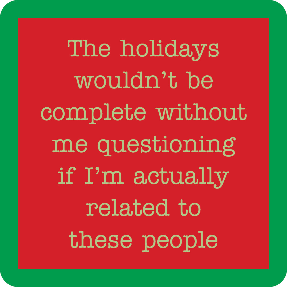 Laugh Out Loud Christmas Coasters