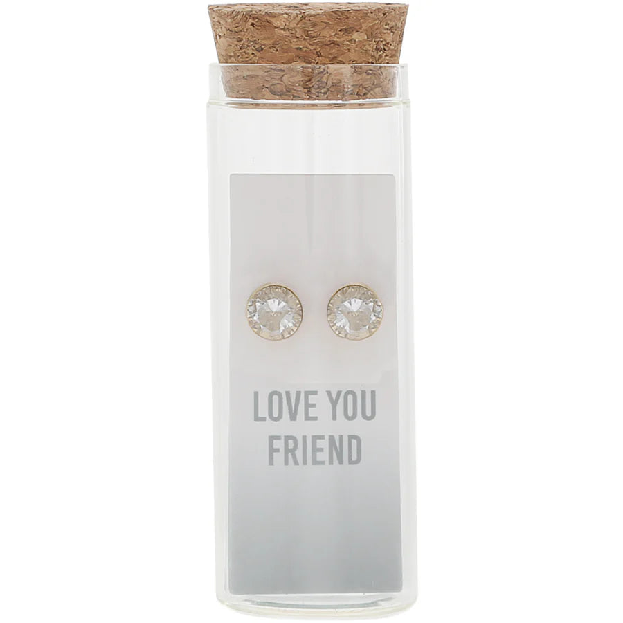 Love You Friend Earrings