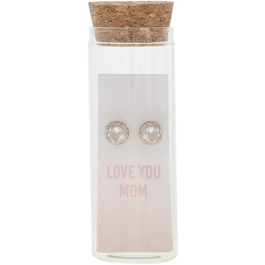 Love You Mom Earrings