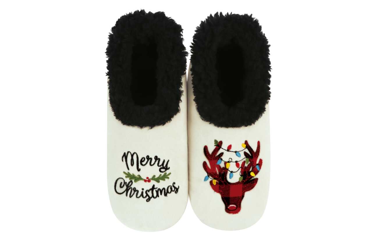 Snoozies Merry Christmas Women's Slippers