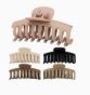 Matte Curve Earth Tone Hair Claw
