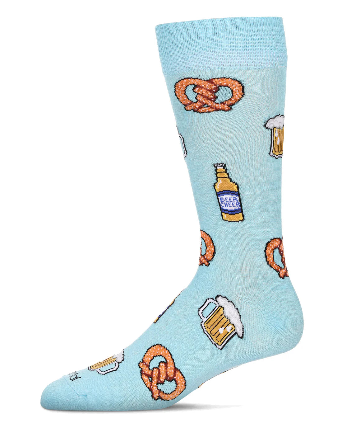 Men's Beer& Pretzel Socks