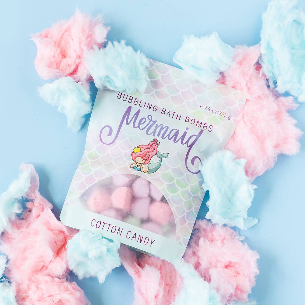 Mermaid Kids Bubble Bath Bombs