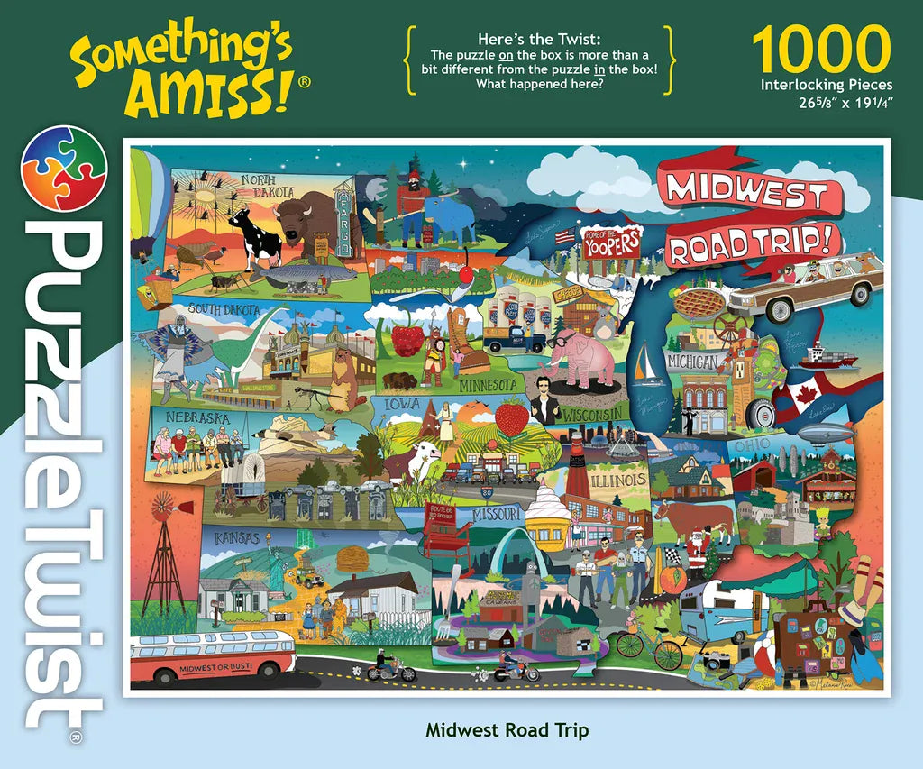 Midwest Road Trip Puzzle