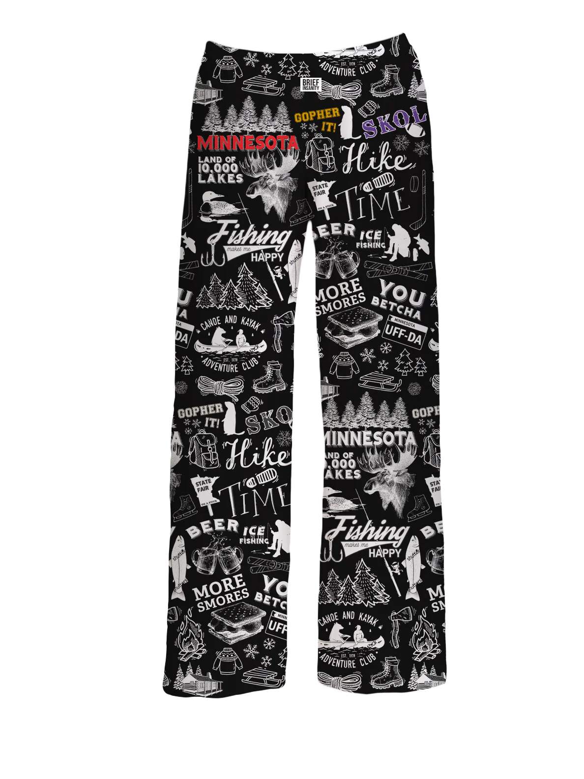 Minnesota Chalkboard Lounge Pants