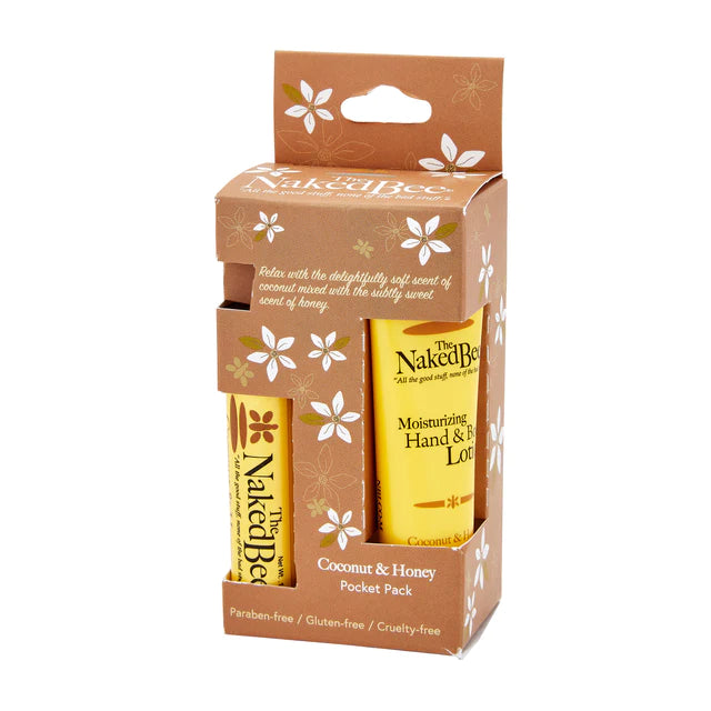 Coconut & Honey Pocket Pack Naked Bee