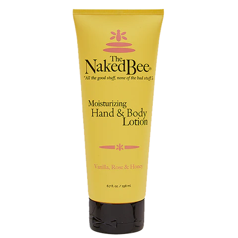 Naked Bee Vanilla, Rose, and Honey Hand & Body Lotion
