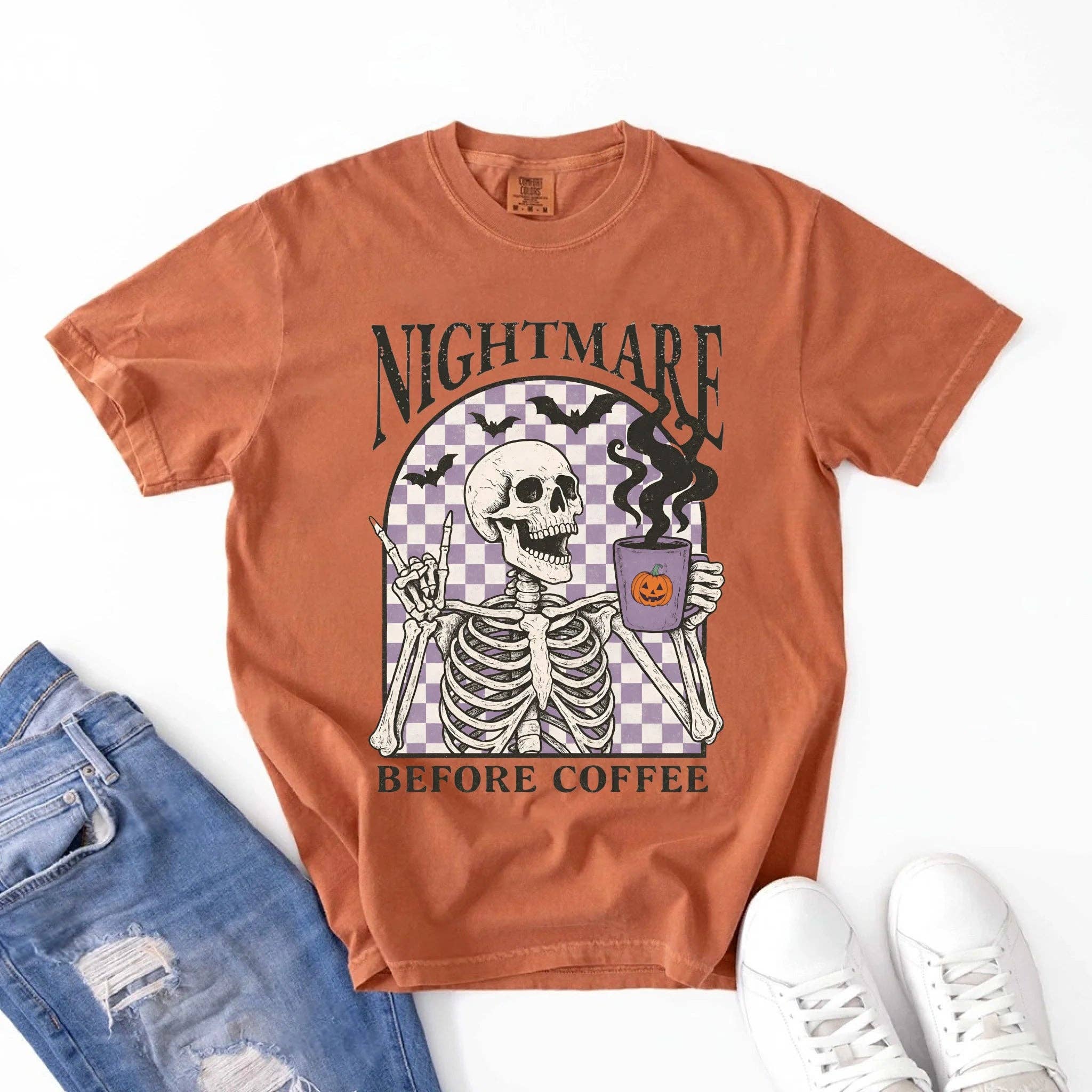 Nightmare Before Coffee Tee