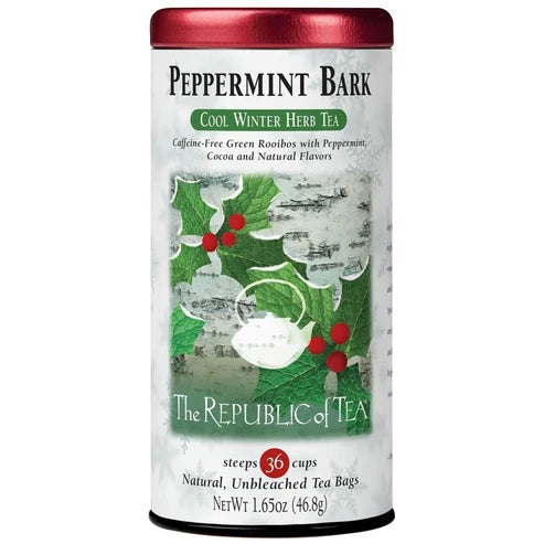 Holiday Peppermint Black Herbal Tea