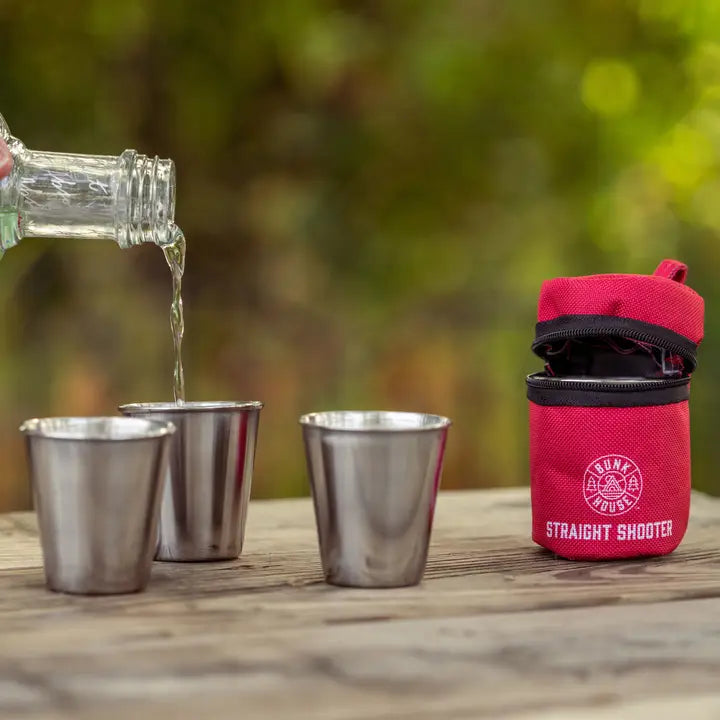 Portable Shot Glass Set